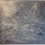 STORM OVER THE OCEAN (68 x 72 Acrylic on Canvas)