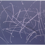 PURPLE INTERSECT (61x75 Acrylic on Canvas)