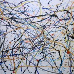 DEEP SPACE NINE (60 x 72 Acrylic on Canvas)