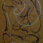 COPPERLINE (acrylic on canvas 72 x 60)