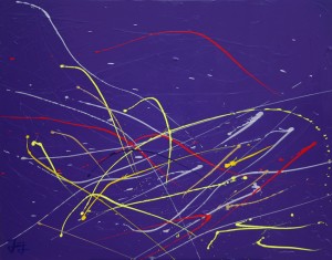 GALAXY (48 x 60 Acrylic on Canvas)