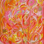 SUNBURST (72 x 60 Acrylic on Canvas)