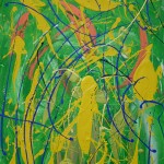 CETACEAN (48 x 30 Acrylic on Canvas)