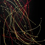 METEOR SHOWER (60 x 48 Acrylic on Canvas)