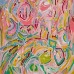 VISIT FROM MARS (72 x 60 Acrylic on Canvas)