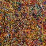 FIRE CURRENTS (Acrylic on Canvas 60 x 48)