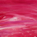 SUNSET OVER THE PACIFIC (18x24 Acrylic on Canvas)