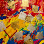 Muse of Africa (45.5 x 35.5 - Mixed Media Belgian Linen)